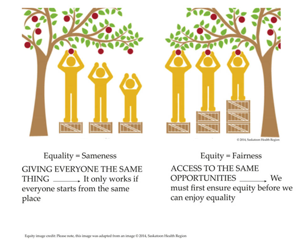 図1 EqualityとEquity
